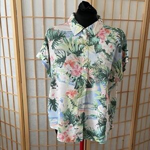 Tommy Bahama woman’s Shirt. 100% silk. New with tags, medium